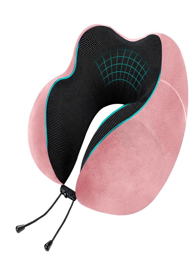 GREELI Premium Memory Foam Luxury Travel Neck Rest Pillow with Super Soft Removable Cover, Multipurpose Comfortable Travel Pillow for Men and Women - Image 1